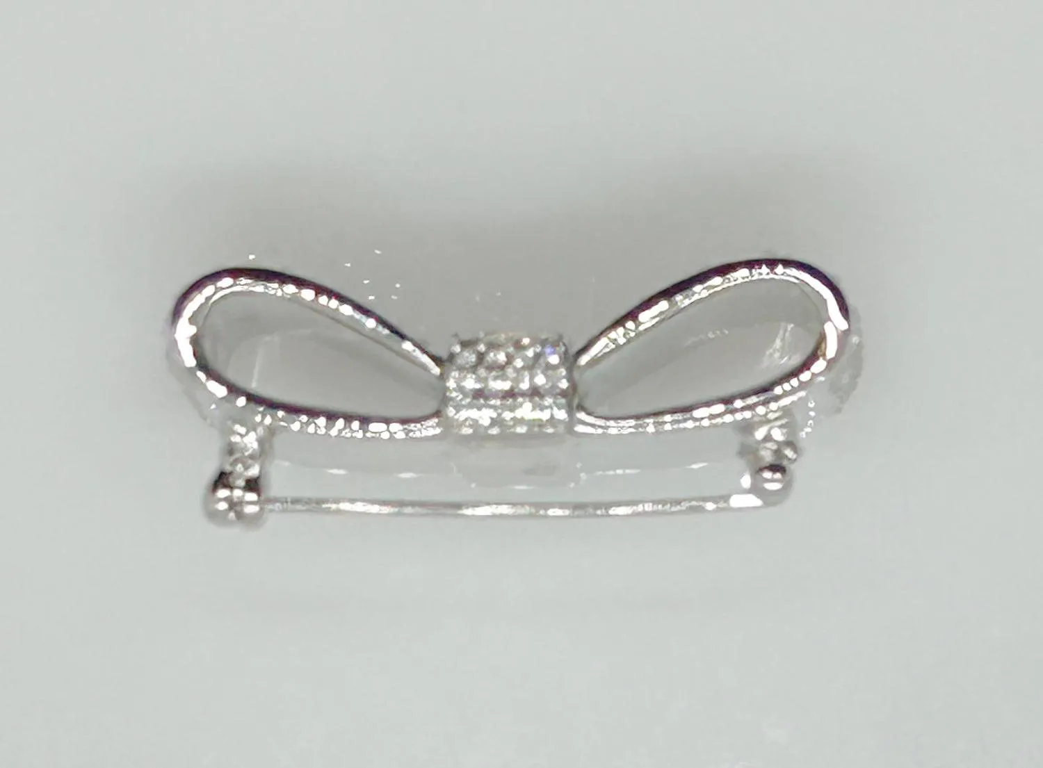 Swarovski Super Sparkling Flat Ribbon Brooch