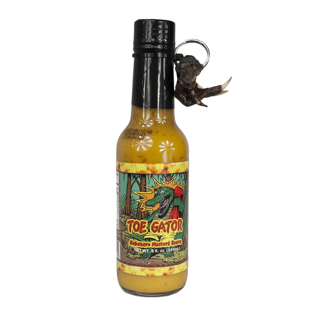 Toe Gator Habanero Mustard Sauce 5 oz.