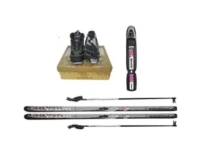 versatile Adult NNN Cross Country Ski Package, 157cm (for Skiers 90-120 lbs.)