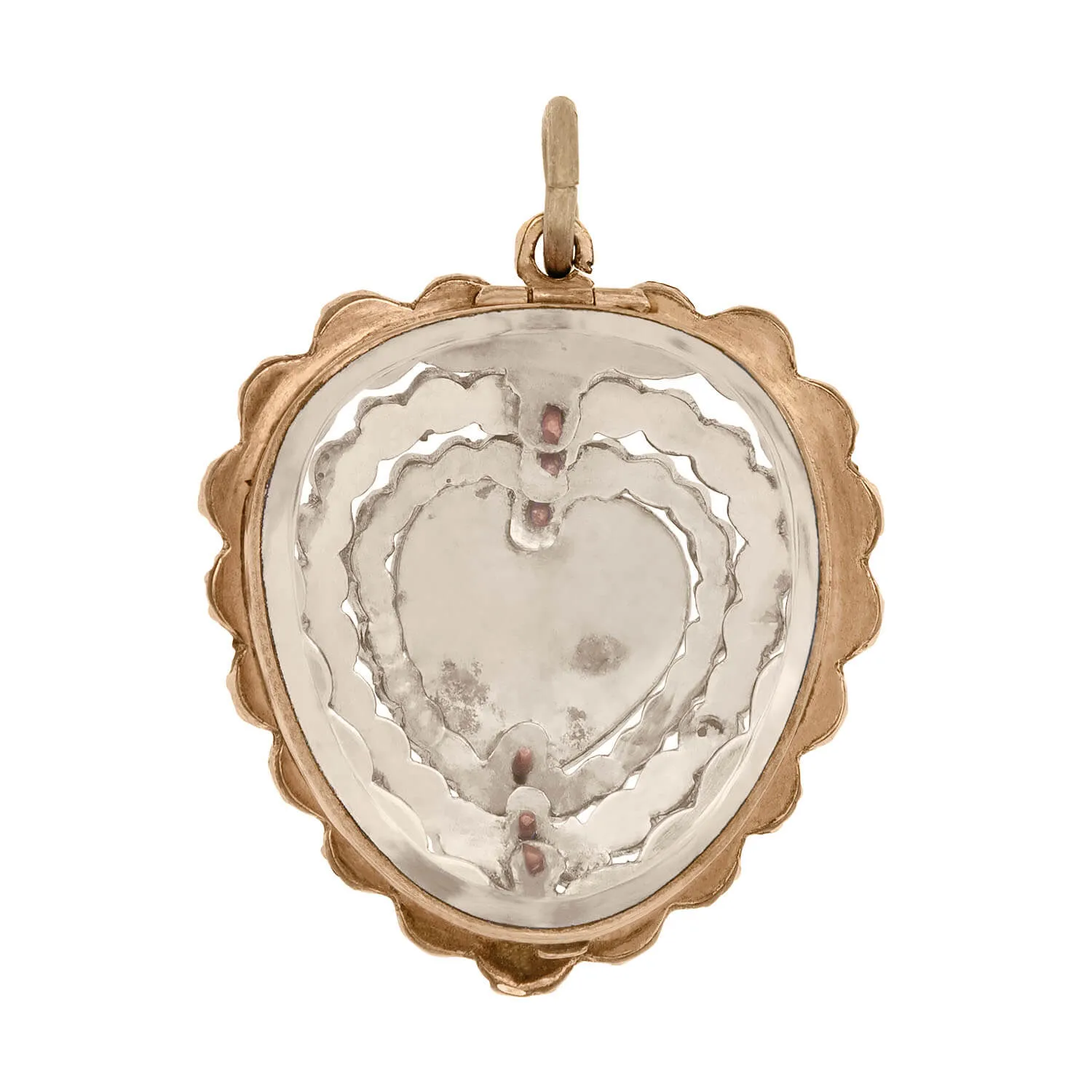 Victorian 9k Bohemian Barnet Heart Locket